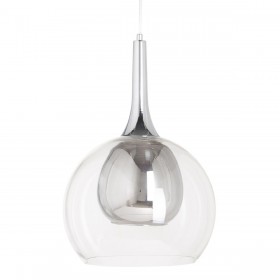 Lampadario Hierro/Cristal Cristallo Grigio Metallo 220 V 30 x 30 x 50 cm 240 V