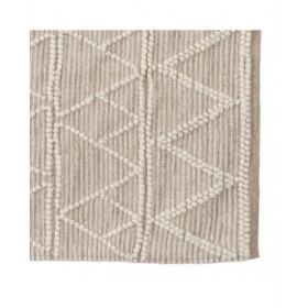 Tappeto Crema 160 x 230 x 1 cm