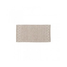 Tappeto Crema 80 x 150 x 1 cm