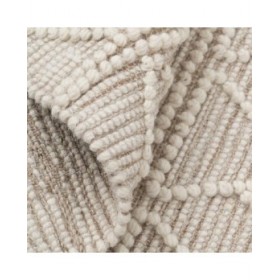 Tappeto Crema 80 x 150 x 1 cm