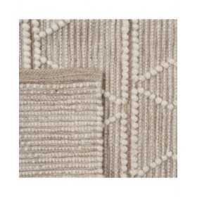 Tappeto Crema 80 x 150 x 1 cm