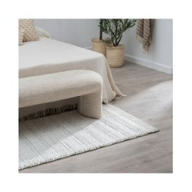 Tappeto Crema 80 x 150 cm