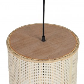 Lampadario Naturale 60 W 220 V 240 V 33 x 33 x 33 cm (2 Unità)