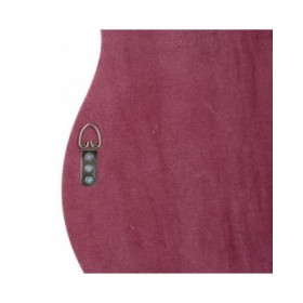 Specchio da parete Rosso Granato Verticale 60 x 4 x 160 cm