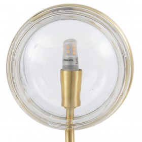 Lampada da tavolo Dorato Cristallo Marmo Ferro Hierro/Cristal 28 W 220 V 240 V 220 -240 V 15 x 15 x 40 cm