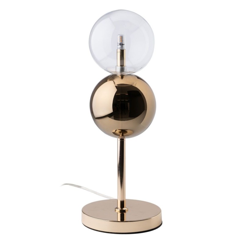 Lampada da tavolo Dorato Cristallo Ferro Hierro/Cristal 28 W 220 V 240 V 220 -240 V 15 x 15 x 48 cm
