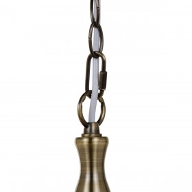 Lampadario 38 x 38 x 80,5 cm Dorato Metallo