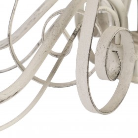 Lampadario 63 x 63 x 102 cm Metallo Taupé Ferro Vintage