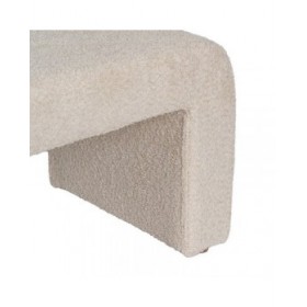 Puff Beige Poliestere 67 X 48 X 47 CM