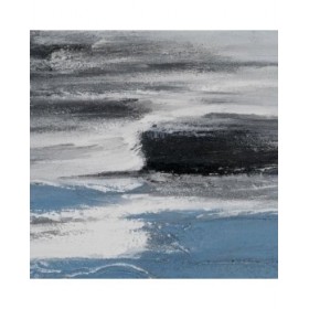 Tela Nero Astratto 100 X 3,5 X 140 CM