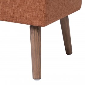 Baule Tessuto Sintetico Legno