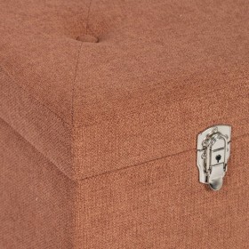 Baule Tessuto Sintetico Legno