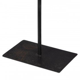 Statua Decorativa 22 x 22 x 39 cm Naturale Nero