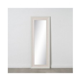 Specchio da parete Bianco Argentato 60 X 3 X 161,5 CM
