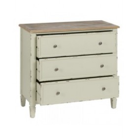 Cassettiera Beige Naturale Legno di abete Legno MDF 90 X 42 X 85 CM