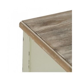 Cassettiera Beige Naturale Legno di abete Legno MDF 90 X 42 X 85 CM