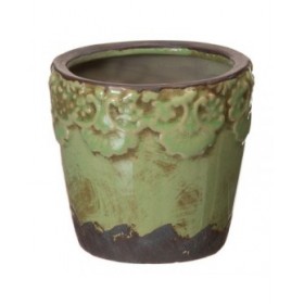Vaso Pistacchio Ceramica 11,5 x 11,5 x 11 cm