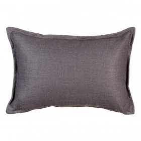 Cuscino Poliestere Grigio scuro 45 x 30 cm
