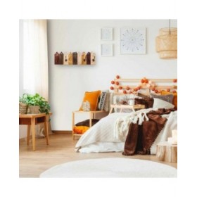 Appendiabiti da parete Alexandra House Living Ferro Legno di mango Case 10 x 25 x 81 cm