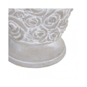 Vaso Grigio Cemento 13 x 13 x 17,5 cm
