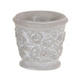 Vaso Grigio Cemento 13 x 13 x 12 cm