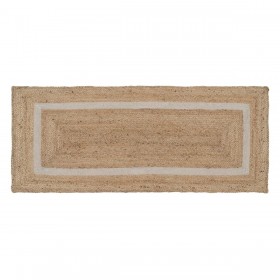 Tappeto Naturale Bianco Juta 170 x 70 cm