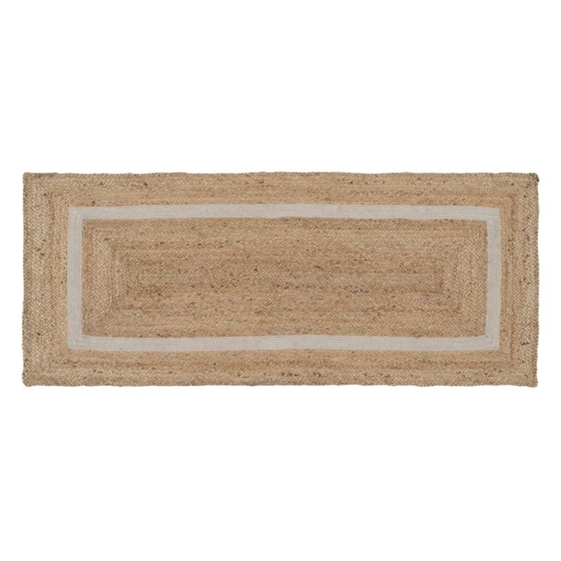 Tappeto Naturale Bianco Juta 170 x 70 cm