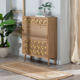 Tappeto Naturale Bianco Juta 170 x 70 cm