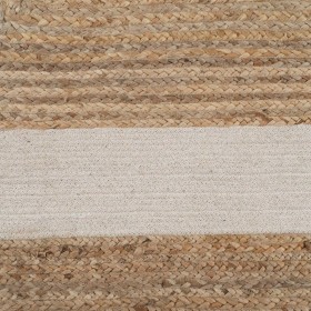 Tappeto Bianco Naturale 290 x 200 cm
