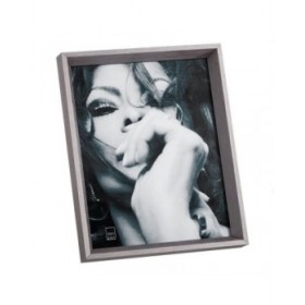 Cornice Portafoto Argentato 20 x 25 cm 23,3 X 3 X 28,4 CM Legno
