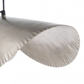 Lampadario Argentato Alluminio 220 V 240 V 220-240 V 62 x 34 x 30 cm