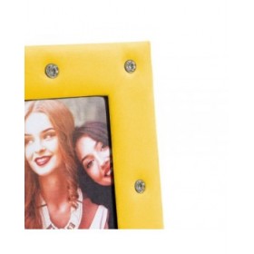 Cornice Portafoto Giallo Cartone 10 x 15 cm 16,4 X 1 X 21,4 CM