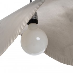 Lampadario Argentato Alluminio 220 V 240 V 220-240 V 62 x 34 x 30 cm