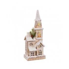 Accessorio per Presepe Naturale Chiesa 18 x 12 x 46 cm