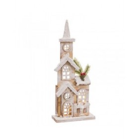 Accessorio per Presepe Naturale Chiesa 16 x 8 x 38 cm