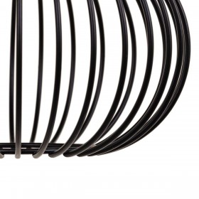 Lampadario 34 x 34 x 51 cm Nero Ferro Ø 34 cm