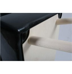 Trapunta 270 x 280 cm Beige Rosso Scuro