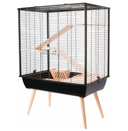 Specchio da parete Naturale 90 x 3 x 90 cm Bambù