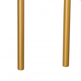 Lampada da Parete 32 x 16 x 64 cm Nero Dorato Metallo Moderno