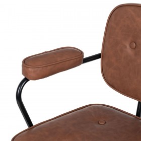 Sedia da Ufficio 56 x 56 x 92 cm Cammello