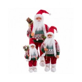Babbo Natale Rosso 32 X 25 X 87 CM