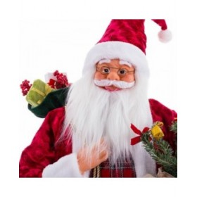 Babbo Natale Rosso 47 X 30 X 122 CM