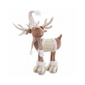 Statua Naturale Cervo 35 x 20 x 61 cm