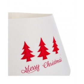 Base per albero di Natale 57 x 57 x 28 cm Avorio