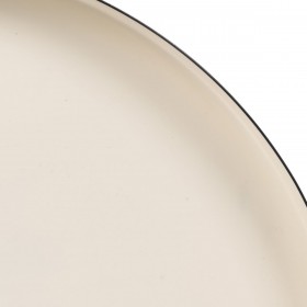 Tavolo aggiuntivo 40 x 40 x 85 cm Nero Crema Ferro