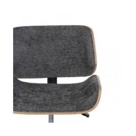Sedia da Ufficio Grigio Naturale 54 x 61 x 88 cm