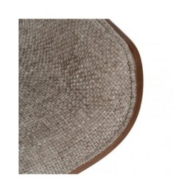 Sedia da Ufficio Marrone Nero Beige 54 x 61 x 88 cm