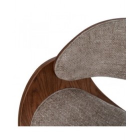 Sedia da Ufficio Marrone Nero Beige 59 x 64 x 88 cm