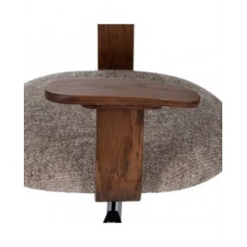 Sedia da Ufficio Marrone Nero Beige 60 x 60 x 89 cm