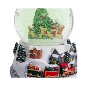 Palla di Neve Multicolore 15,5 x 14,5 x 17,5 cm
